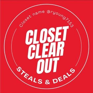 Closet Clear Out Sign 🎄🎄🎄